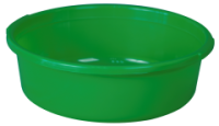 Таз 4л с ручками зеленый