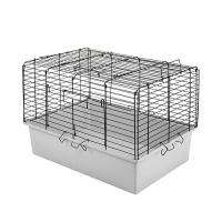 Клетка д/круп. грыз Дарэлл КРОЛИК 60 №2 складная 58*40*32,5см св.сер/черн/41612/Дарэлл
