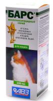 Спрей против блох и клещей Барс для кошек 100 мл
