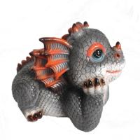 Копилка Дракон Крылатик (серый) 716403/SK237