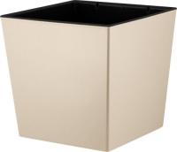 Кашпо Лондон Cube 250*250мм 11,6л калифорнийский миндаль с вставкой IG7801 /6шт/ПР 