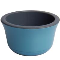 Кашпо Омега 8л ментол/антрацит ОМ30-33