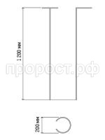 опора для цветов d20 120 