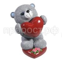 мишка с серд сер