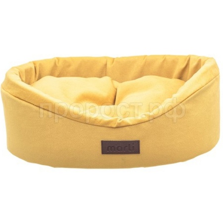 Лежанка Релакс 42х36х14см желтая/92000102/Каскад