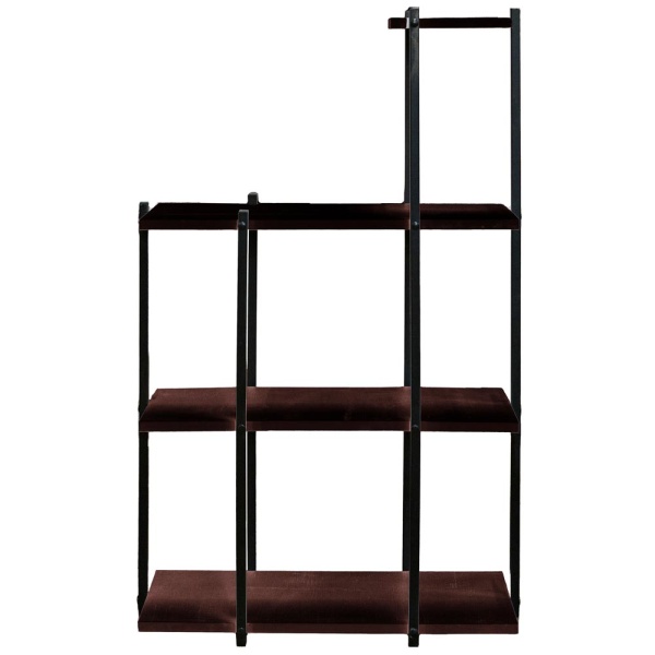 Полка №43 мебельная для цветов ВЕНГЕ ЛДСП 63*23*h100см РЗДИ