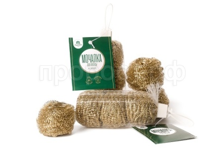 Мочалка д/посуды (3шт набор) латунь. спираль СПЛ-03/15С /30шт/ АкваМаг