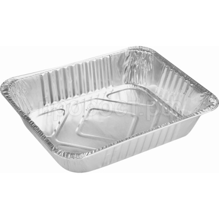 Форма д/выпечки 32,5*26*6,5см фольга квадрат. однораз. LAMINA 108937 /50шт/Mallony 