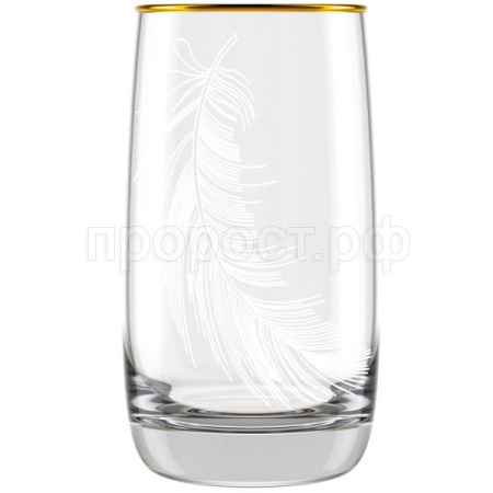 Набор стаканов Перо (6шт) 330мл /158-Г36