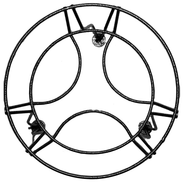 Подставка Настольная РЗДИ Столик мини 1 горшок черный