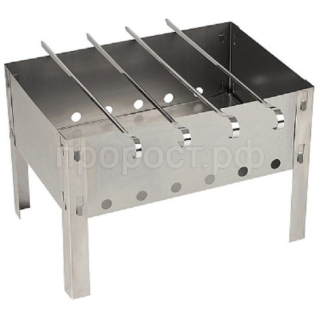 Мангал ECOS сборно-разборный 350*240*240 0,35-0,40мм с 4 шампурами /10шт /9380/