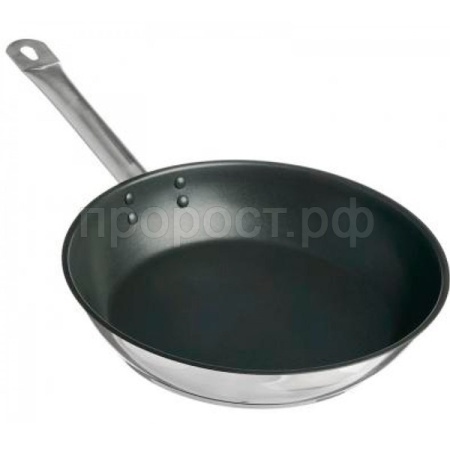Сковорода Xylan 36см б/кр а/п Общепит б/кр а/п 0,6мм индукц. дно КТ-ОБ-СА-34 