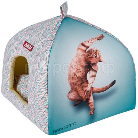 Лежанка Виг-Вам Йога Кэтс №2 зеленый/00427-2/2/Ксоди