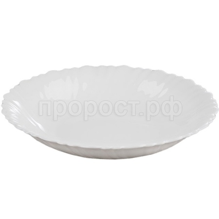 Тарелка столовая Dolche Vita 21см опал.стекло /Mallony