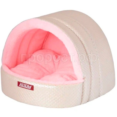 Лежанка Домик Эстрада (жемчуг) №1 розовый/00515-7/3/Ксоди