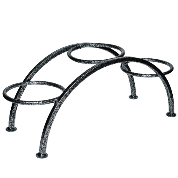 Подставка Настольная РЗДИ Дуга 3 гор серебро