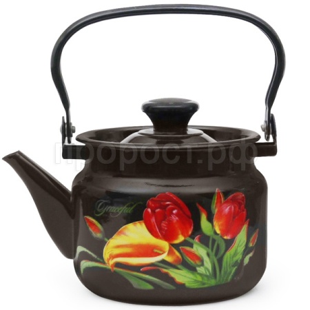 Чайник 2л цилиндр коричневый Грациозный 42704-102/6-У4 /4шт/Керчь