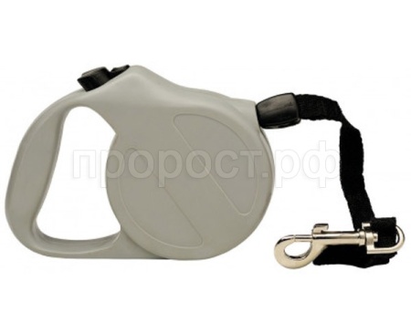 Рулетка автоматическая 8м на 50кг серая/DS014/С5497