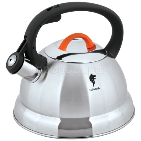 Чайник 2,3л со свистком, нержавеющая сталь, капсульное дно