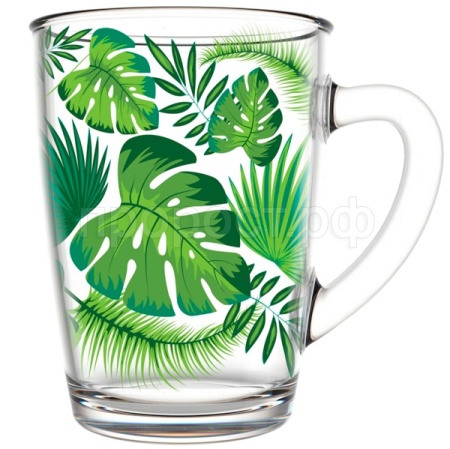 Кружка Живая природа Тропики 300мл /334-Д /12шт/ДК