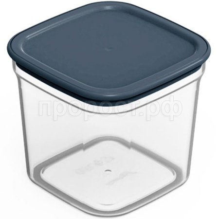 Контейнер д/сыпуч. прод. 0,6л Смарт чернильно-серый С413ЧСЕР /16шт/Мартика