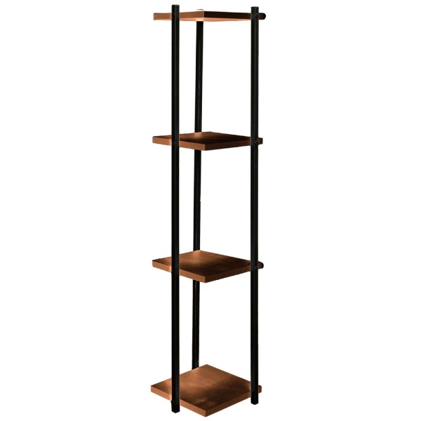 Полка №4 мебельная для цветов ТАКСОНИЯ 4 горш. ЛДСП 23*23*h100см РЗДИ